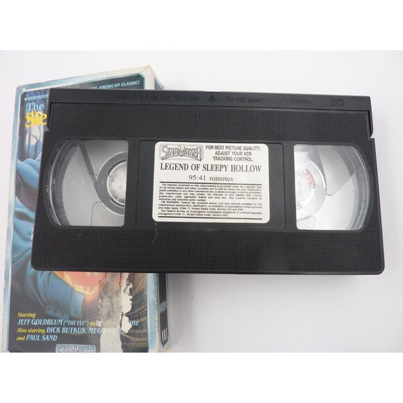 Legend of Sleepy Hollow Jeff Goldblum 1988 VHS - Picture 4 of 5